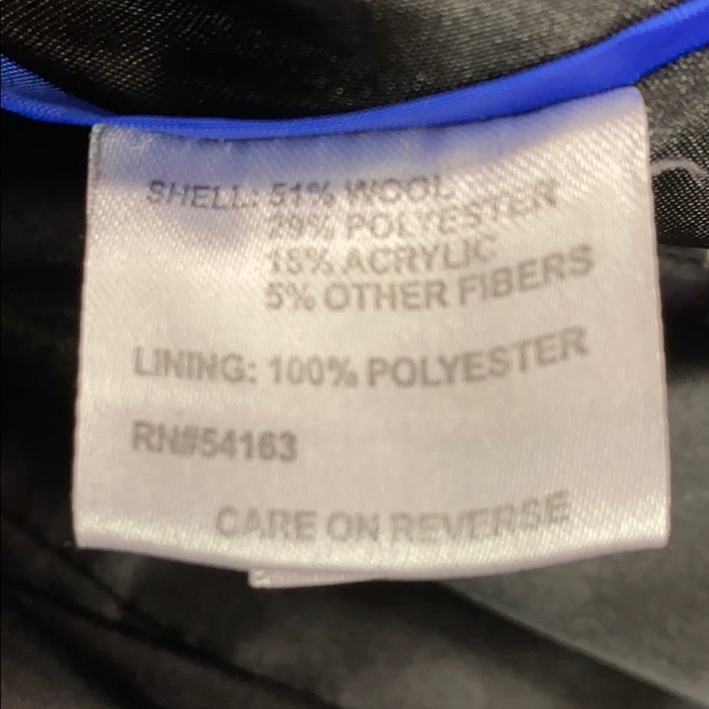 Calvin Klein Winter Wool Blend Coat Size 12 - Picture 5 of 6